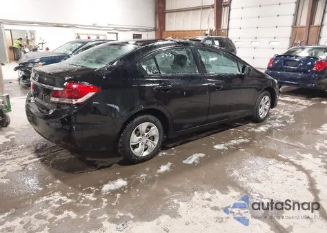 2013 Honda Civic Lx from USA, damaged, VIN 19XFB2E50DE086976